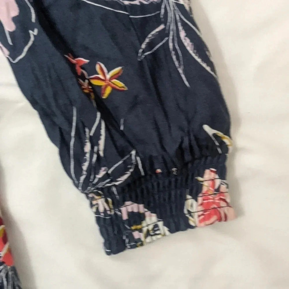 Roxy glowing energy long sleeve floral dress,color Blue, size S - Picture 7 of 15